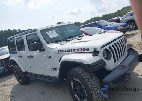 2020 Jeep Wrangler Unlimited Rubicon 4X4 from USA, damaged, VIN 1C4HJXFG3LW106778